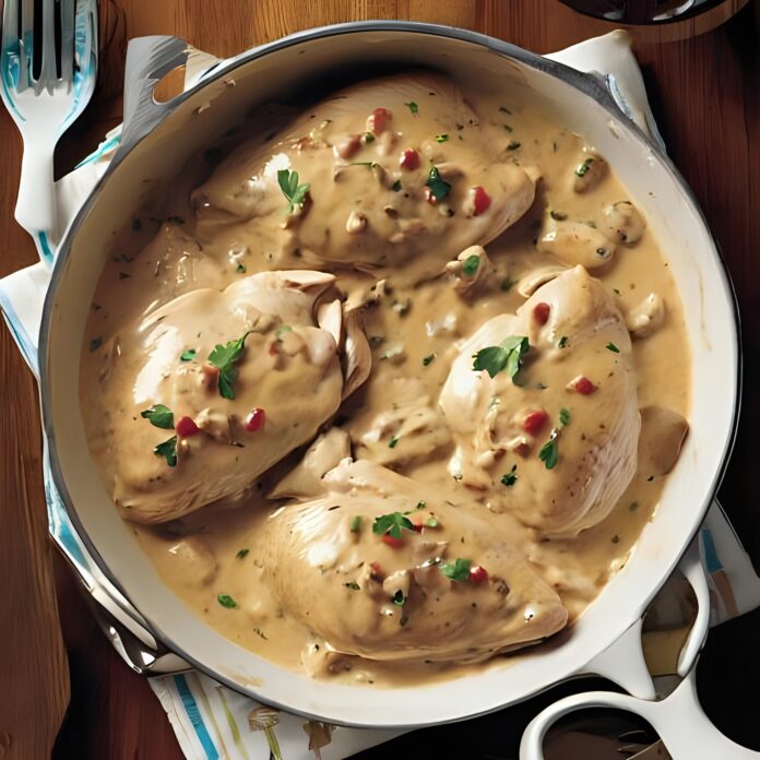 Creamy Smothered Chicken Recipe