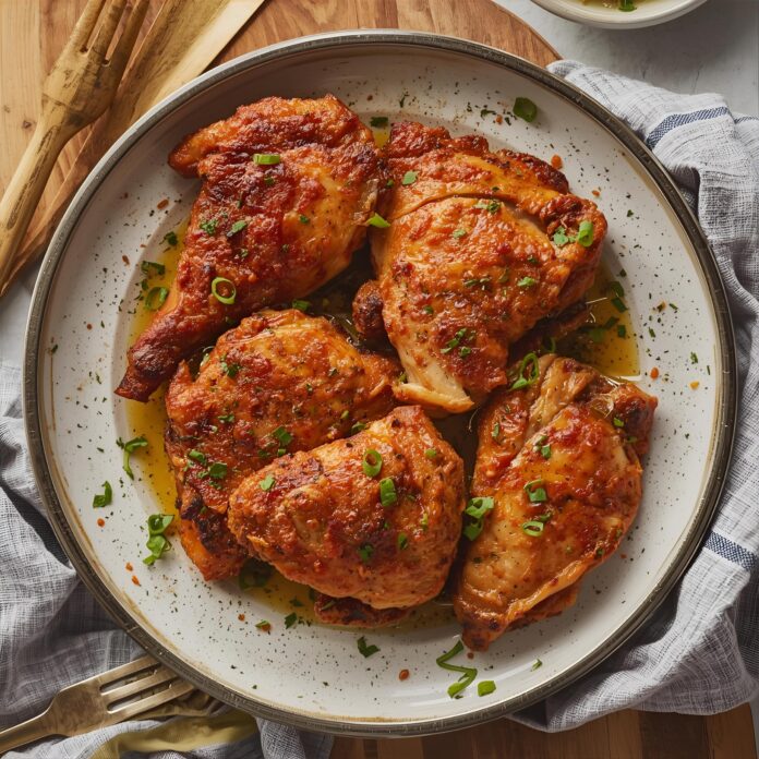 Crispy Baked Boneless Chicken Thighs Recipe
