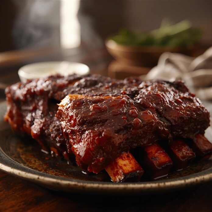 Crockpot BBQ Beef Ribs Recipe