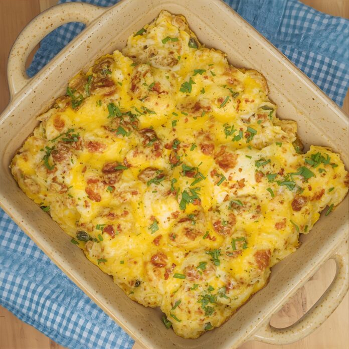 Easy Egg Hashbrown Casserole Recipe