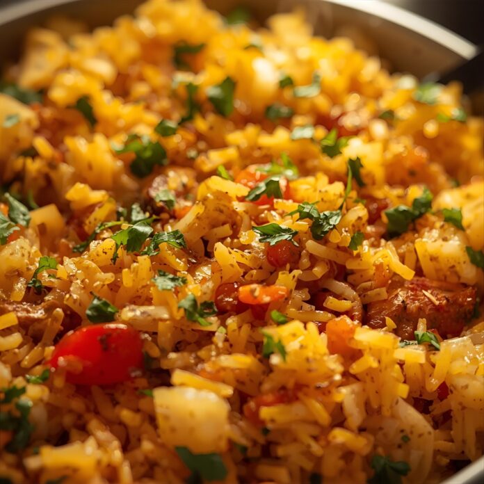 Fragrant Spiced Mediterranean Lemon Rice Recipe