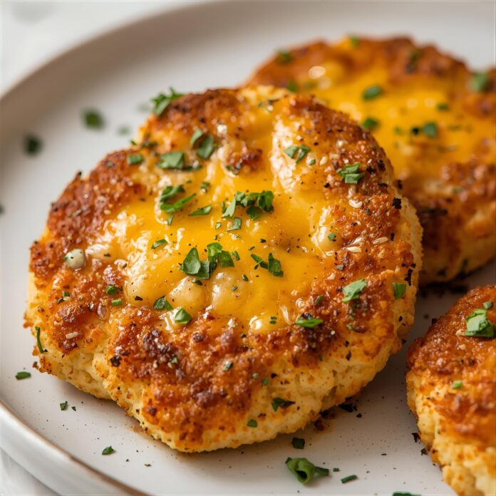 Golden Crusted Cheesy Cauliflower Steaks Recipe