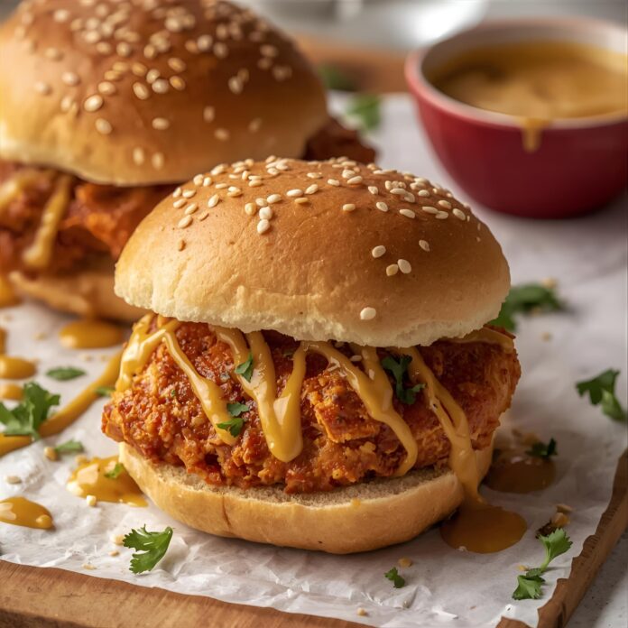 Honey Mustard Chicken Sliders Recipe