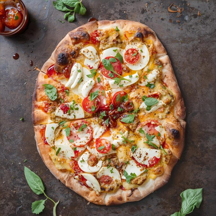 Mediterranean Flatbread Pizza Recipe