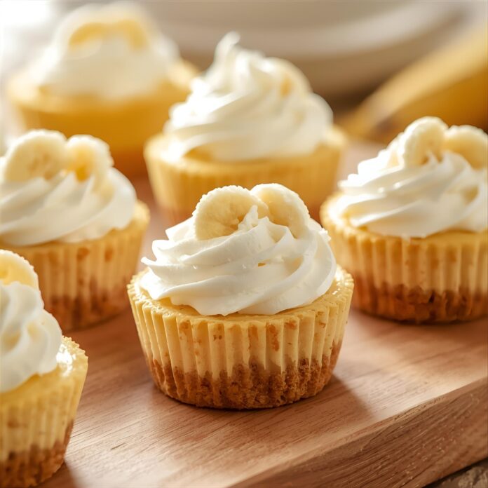 Mini Banana Pudding Cheesecakes Recipe