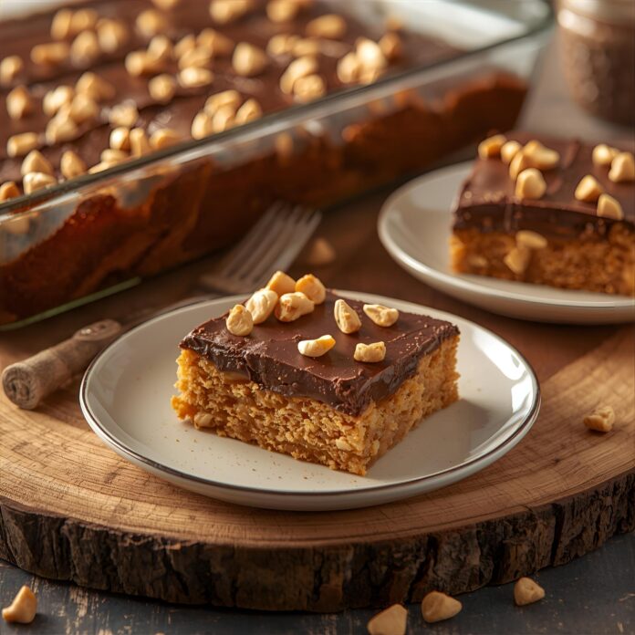 Peanut Butter Texas Sheet Cake Recipe