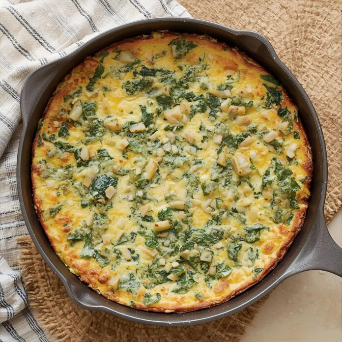 Potato and Spinach Frittata Recipe