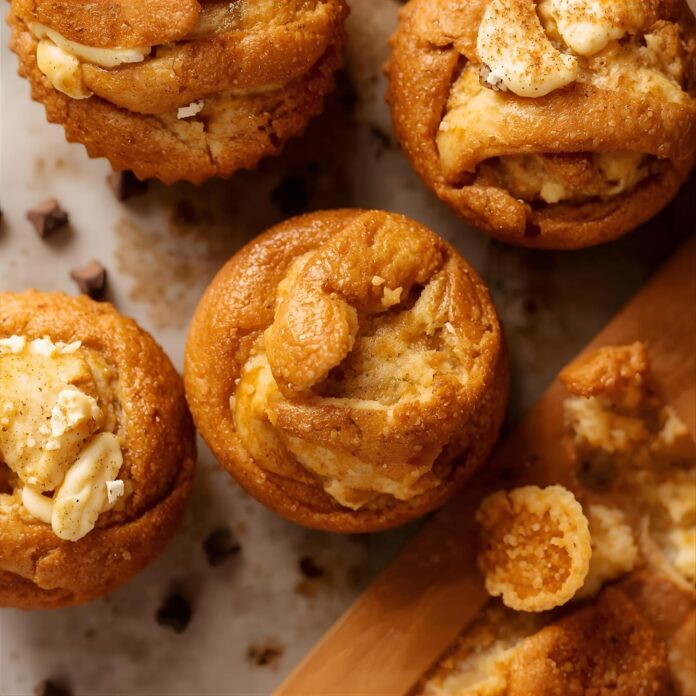 Pumpkin Cheesecake Crescent Muffins Recipe