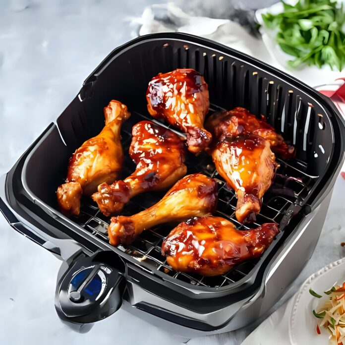 Sizzling Air Fryer BBQ Chicken Drumsticks Recipe