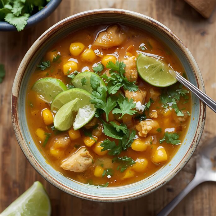 Slow Cooker Mexican Chicken Corn Soup Recipe