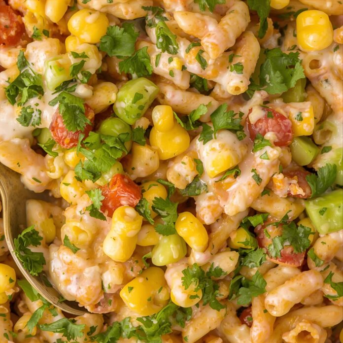 Street Corn Pasta Salad Recipe