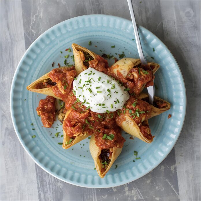 Sun-Dried Tomato and Ricotta Stuffed Shells Recipe