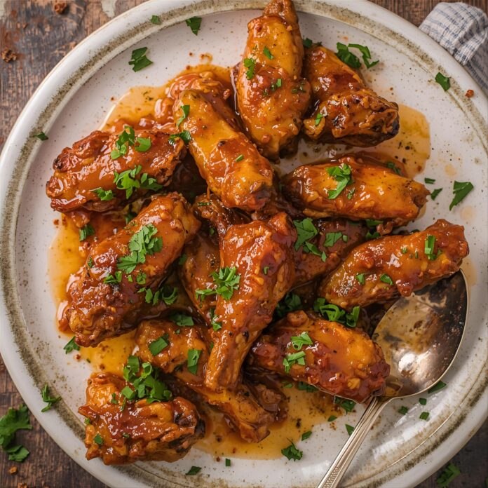Sweet Chili Baked Chicken Wings Recipe