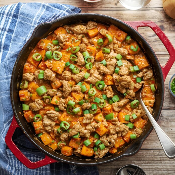 Turkey Sweet Potato Skillet