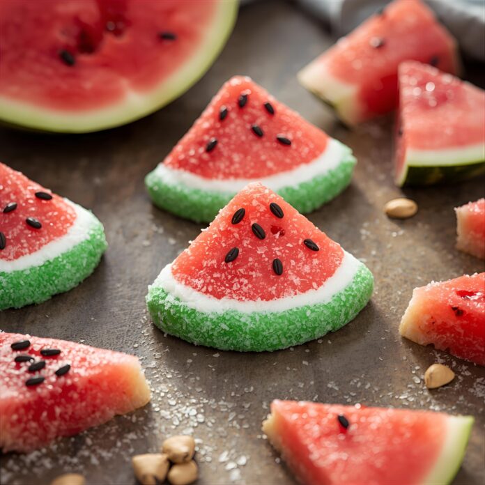 Watermelon Sugar Cookies Recipe
