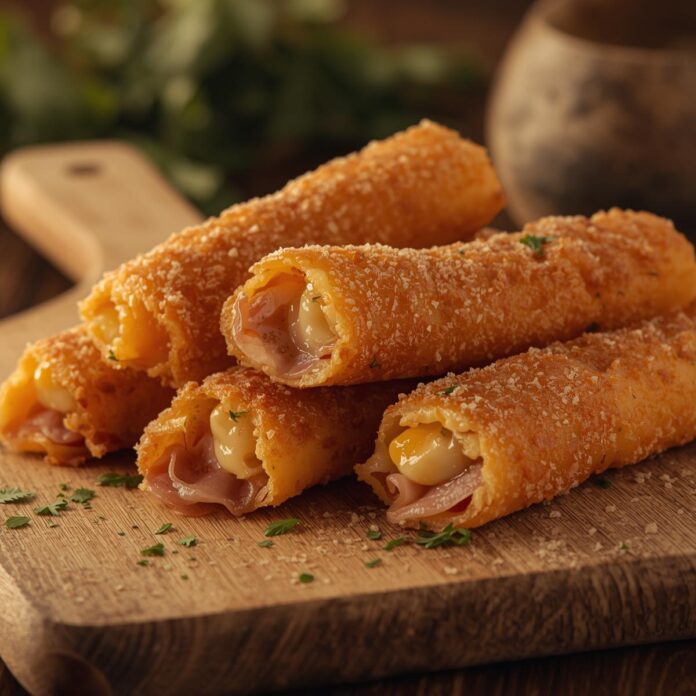 Air Fryer Ham and Cheese Sticks Recipe