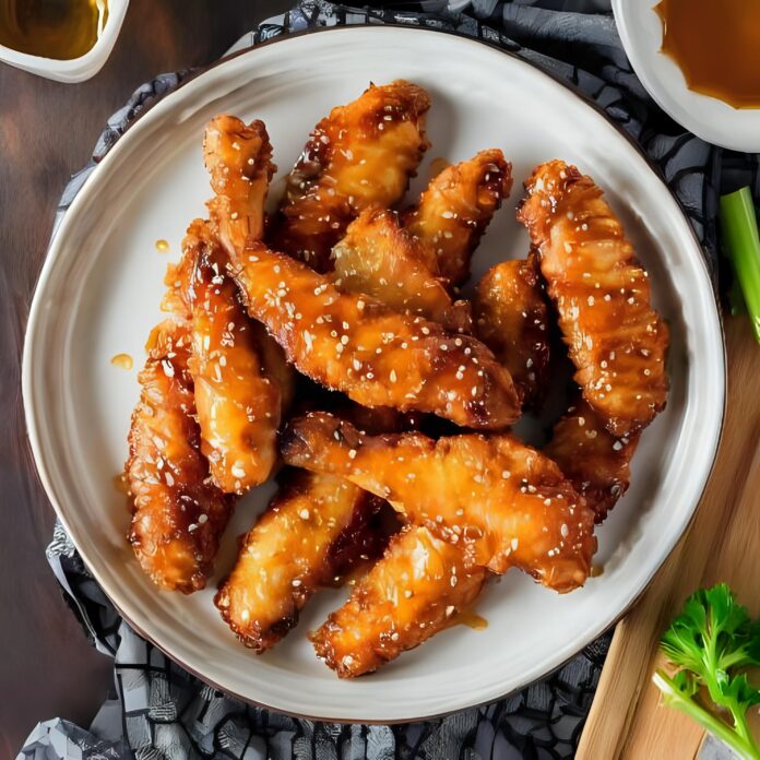 Air Fryer Honey Garlic Chicken Tenders Recipe