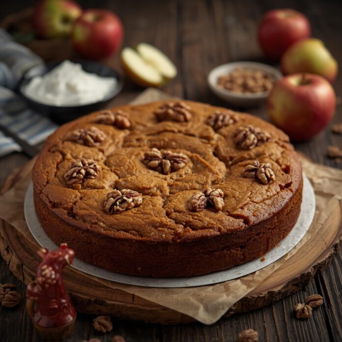 Apple Walnut Cake Recipe