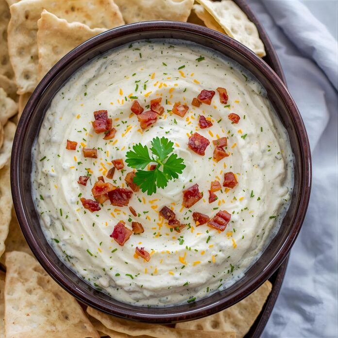 Bacon Cheddar Ranch Dip Recipe