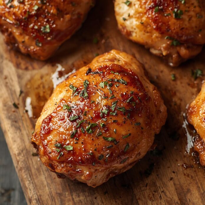 Baked Boneless Chicken Thighs Recipe