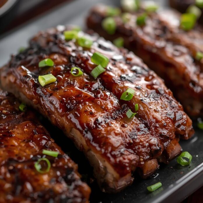 Baked Korean BBQ Short Ribs Recipe