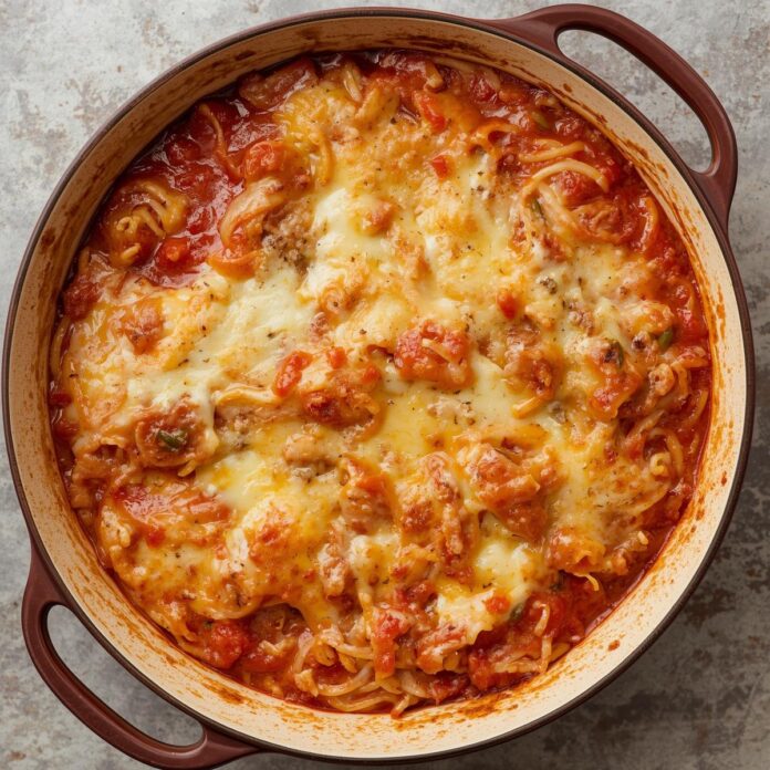 Easy Baked Spaghetti Recipe