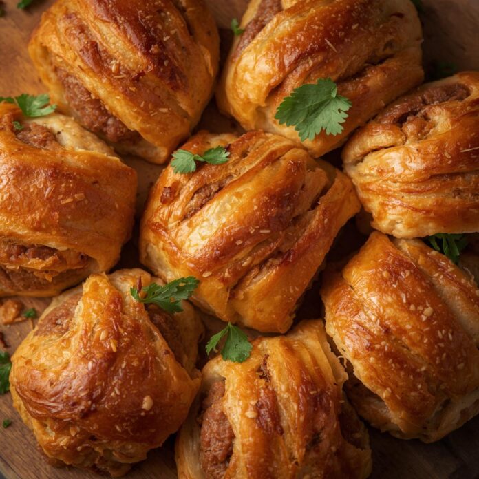 Beef Sausage Rolls Recipe