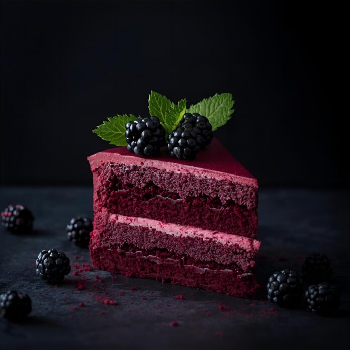 Blackberry Red Velvet Cheesecake Recipe
