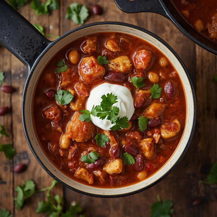 Cajun Chicken Chili Recipe
