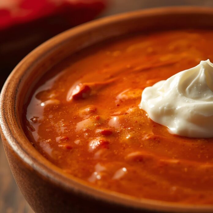 Chipotle Sauce with Garlic and Sour Cream Recipe