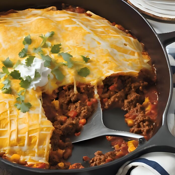 Classic Beef Tamale Pie Recipe