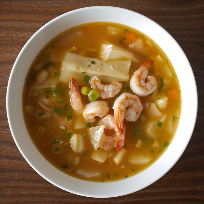 Crab and Shrimp Seafood Soup Recipe