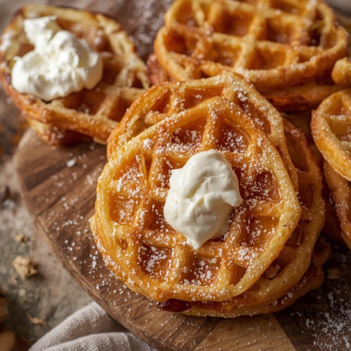 Keto Cream Cheese Chaffles Recipe
