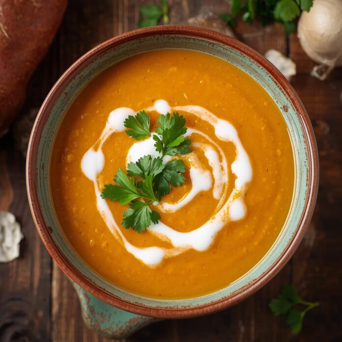 Curried Sweet Potato Soup Recipe