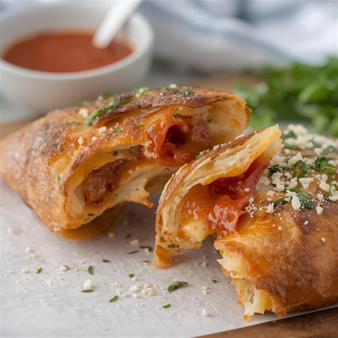 Easy Cheesy Pizza Pockets Recipe