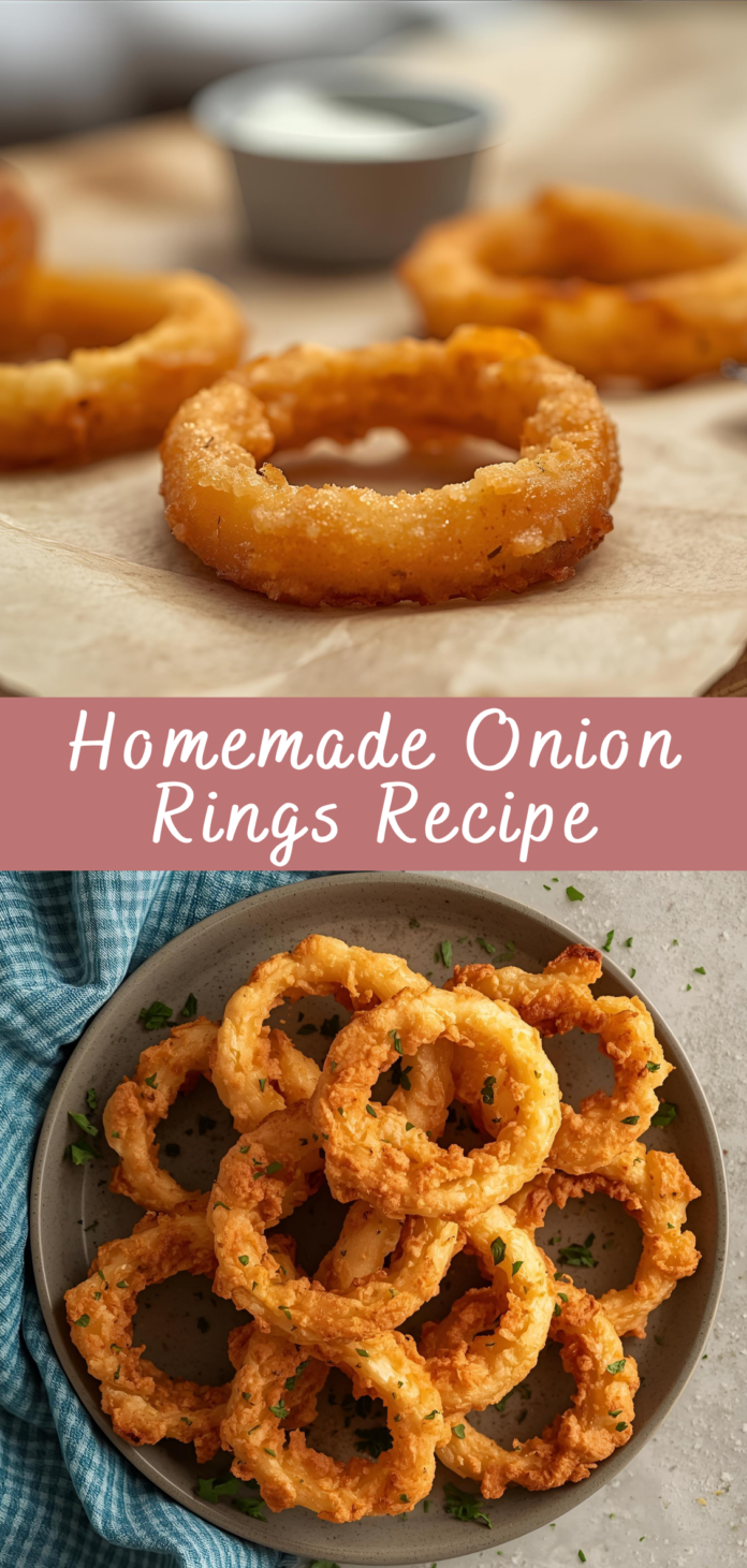 Homemade Onion Rings Recipe | Cheff Recipes