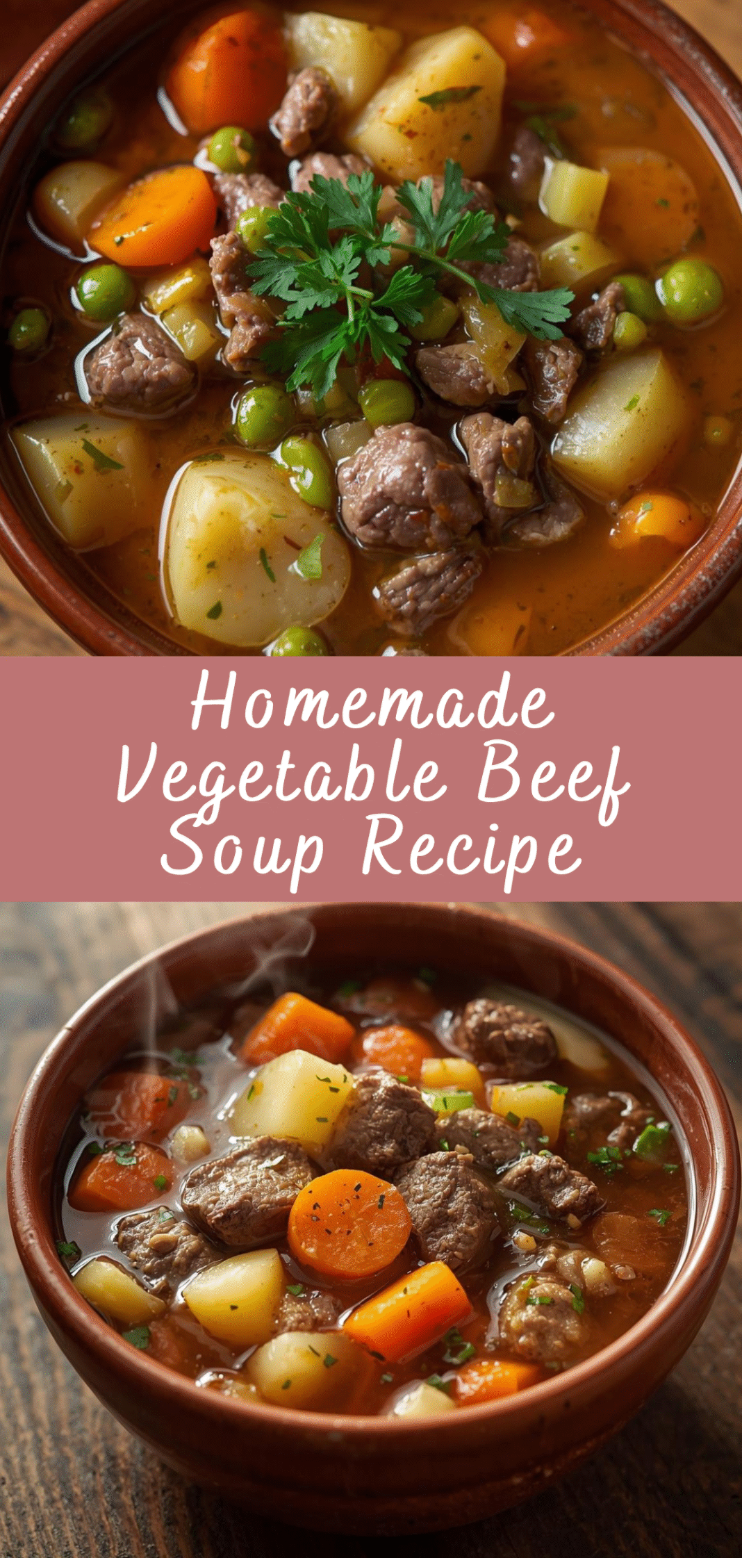 Homemade Vegetable Beef Soup Recipe | Cheff Recipes