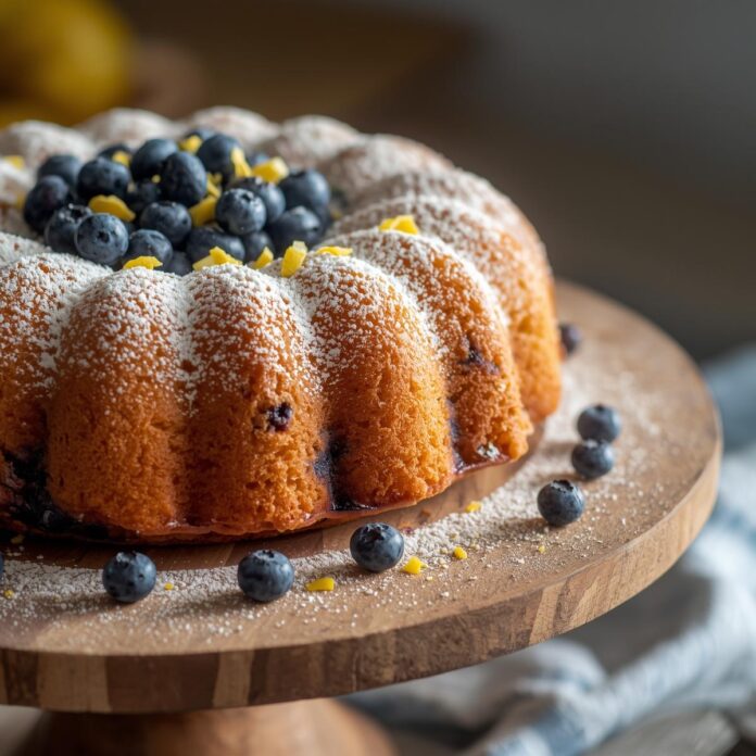 Lemon Blueberry Cake Recipe