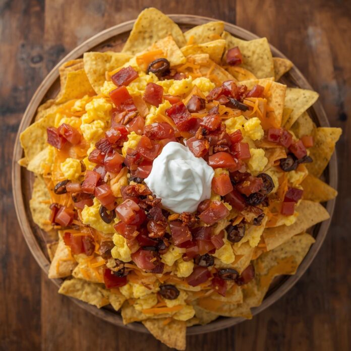 Loaded Breakfast Nachos Recipe