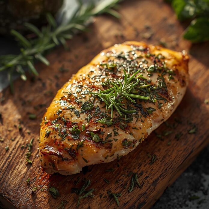 Mediterranean Herb Crusted Grilled Chicken Recipe