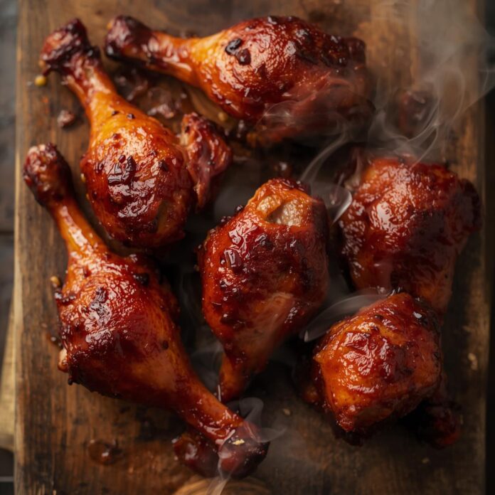 Oven Baked BBQ Drumsticks Recipe