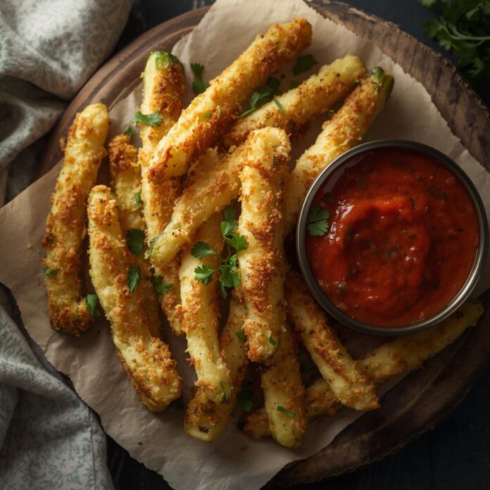 Parmesan Zucchini Fries Recipe