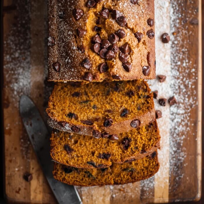 Pumpkin Zucchini Bread with Chocolate Chips Recipe
