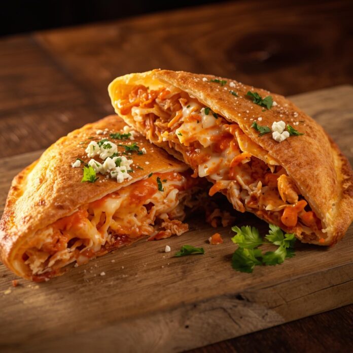 Spicy Buffalo Chicken Calzone Recipe