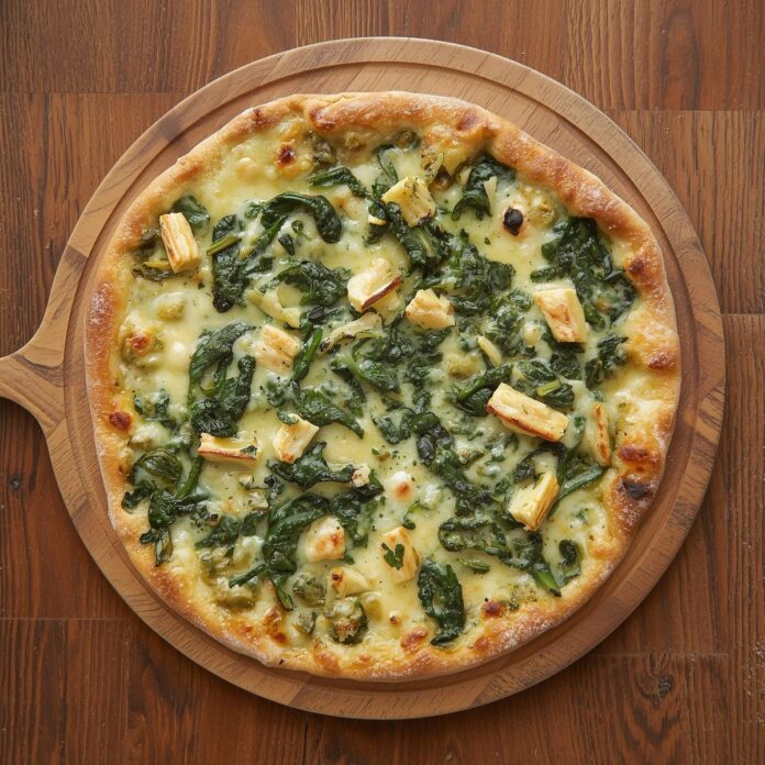 Spinach Artichoke Pizza Recipe