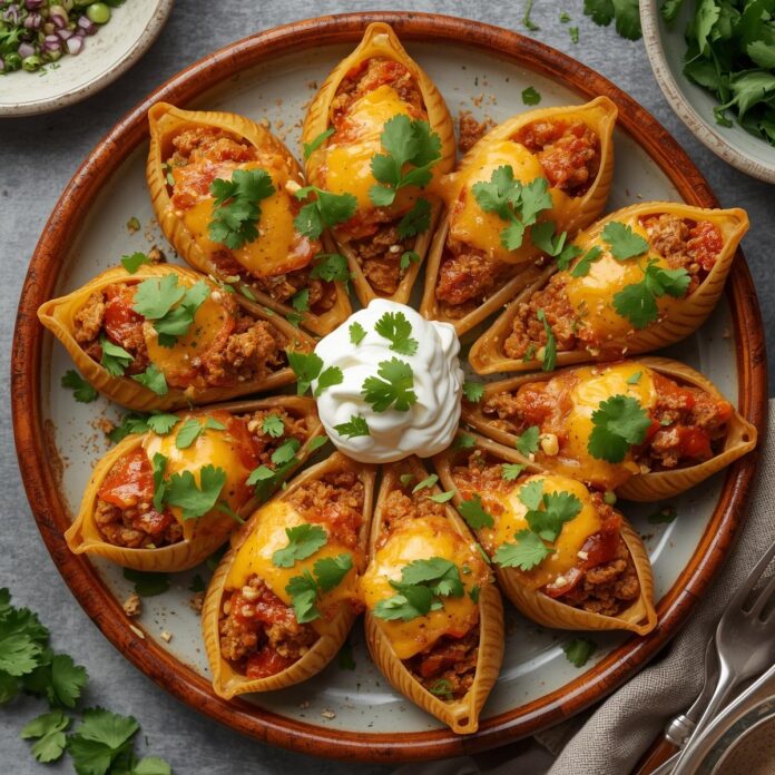 Taco Stuffed Shells Recipe