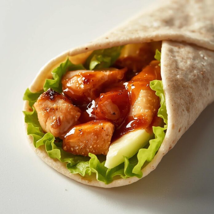 Teriyaki Chicken Wrap Recipe