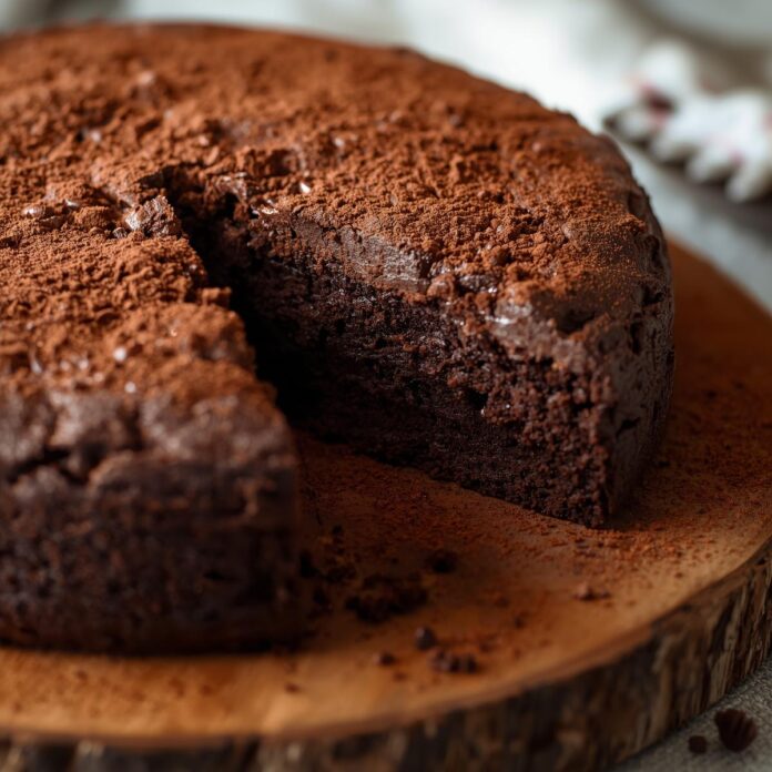 3 Ingredient Chocolate Cake