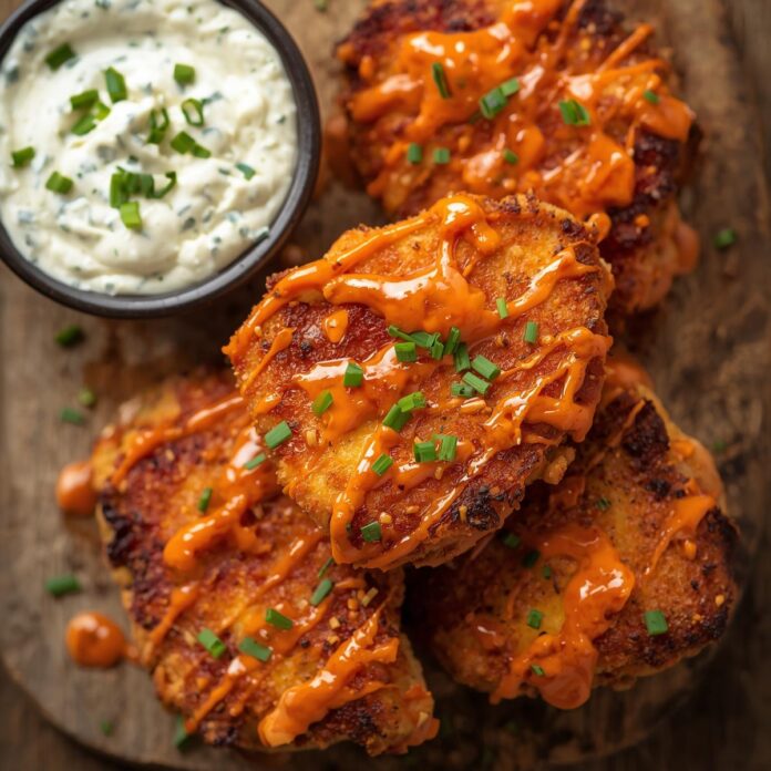30-Minute Crunchy Buffalo Baked Chicken Cutlets Recipe