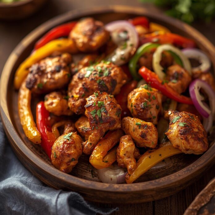 Air Fryer Chicken Fajitas